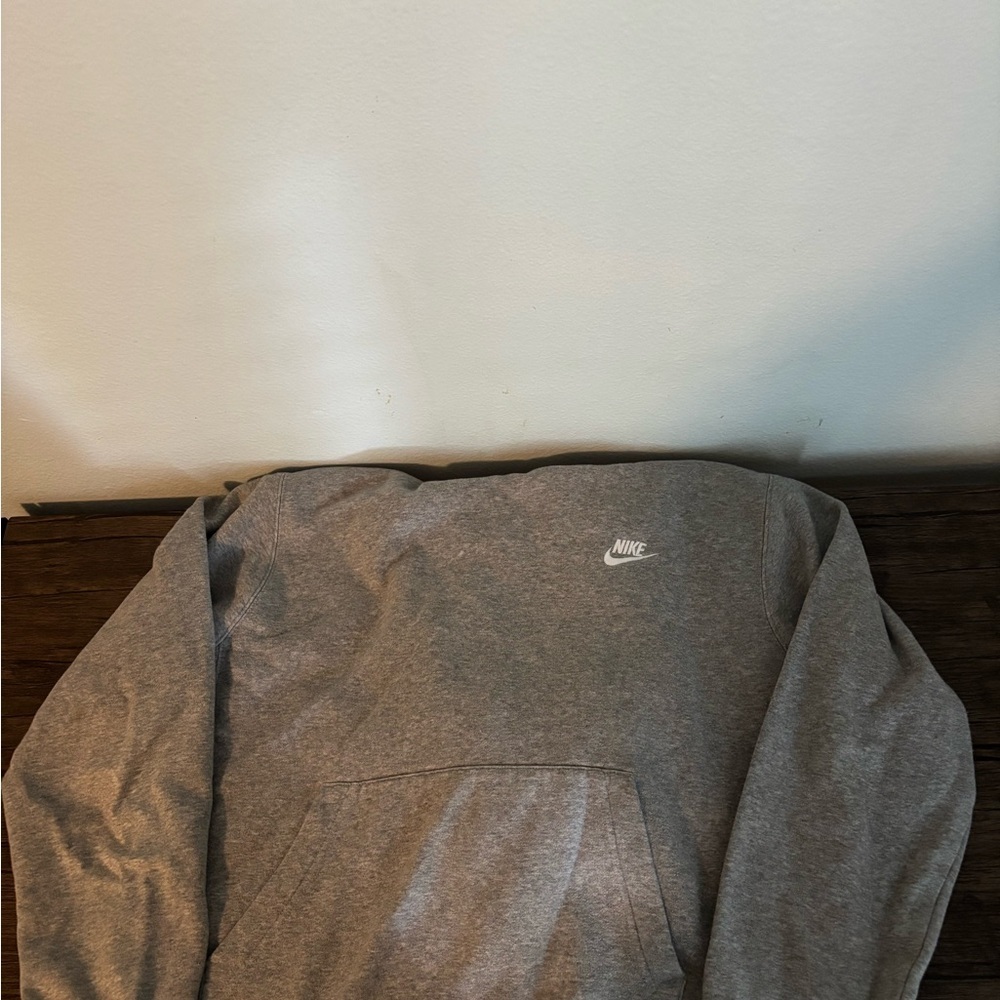 Nike Essential Gray Pullover Hoodie